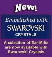 Click the image for more information about Ear Mitts with Swarovski Crystals
